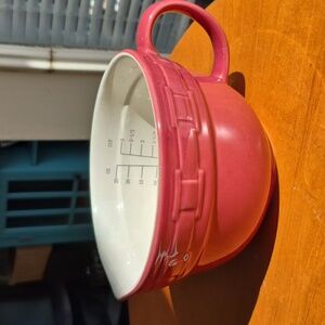 Longaberger 3 Cup Paprika Woven Traditions Batter Bowl